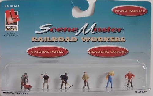 SCENE MASTER RAILROAD WORKERS HO