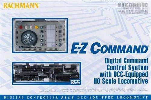 BACHMANN HO E - Z COMMAND DCC CONTROLER with  0-6-0 S Pacific #44930