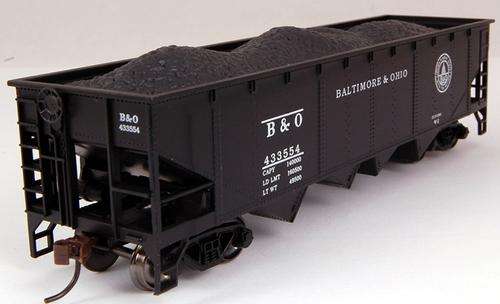 Bachmann Silver Series 40'Quad Hopper Baltimore & Ohio HO