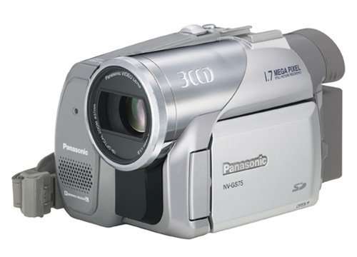 Panasonic NV-GS75 - Camcorder - 540 Kpix - optical zoom: 10 x - Mini DV + SD Card