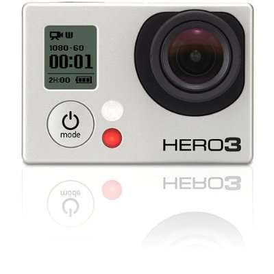 GoPro HERO3: Silver Edition plus GoPro LCD Touch Bacpac & Waterproof Housing