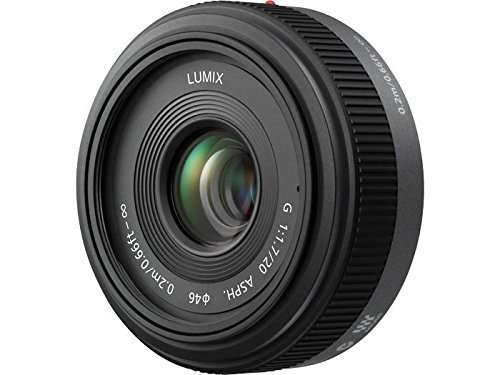 Panasonic Lumix G H-H020 20mm f/1.7 Aspherical Pancake Lens for Micro Four Thirds DSLR's