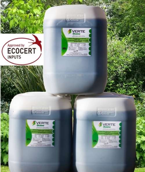 Guano liquid Organic Certified  Fertiliser : 25 Litre (Dilute 1:40) *SPECIAL* at only R950