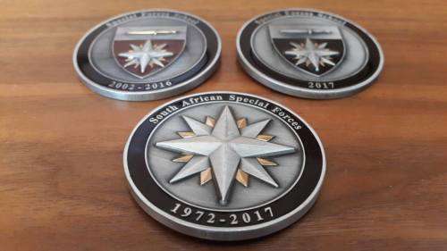 SA Special Forces School Commemorative Coin: 2002-2016