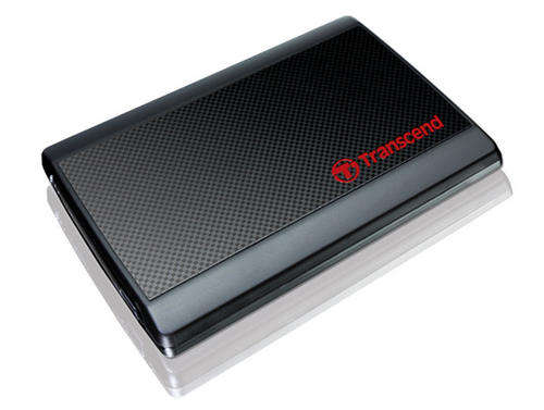 Transcend StoreJet 25P Series - 320GB 2.5"  External Hard Drive Checkered Glossy Faceplate