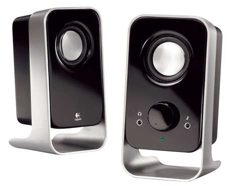 Logitech® "LS Series" Speaker System - LS11 - 2.0 Channel Speaker System - 3w RMS Peak Power