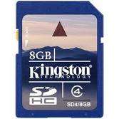 Kingston Flash SD memory 8GB