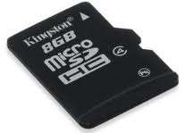 Kingston Flash MicroSD memory 8GB