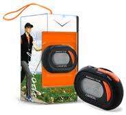 Canyon Pedometer - Black and Orange