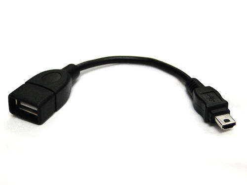 Mini USB Male to Female USB OTG Host cable