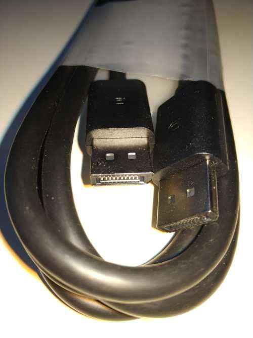 4K DisplayPort Dell OEM cable - 1.8M