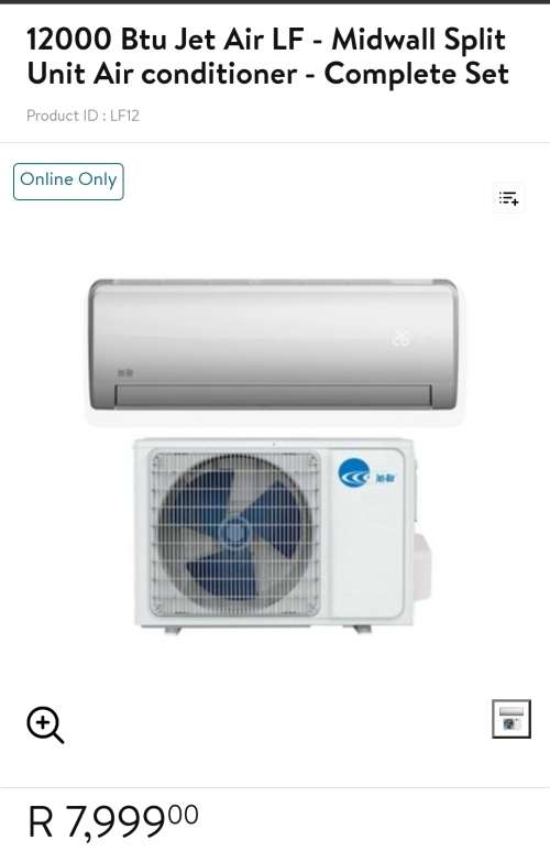 Air-conditioner Split type 1200BTU