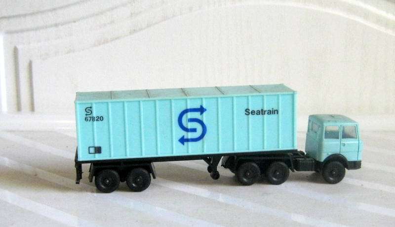 Quick Auction -  Lima - Seatrain -Container Truck - HO