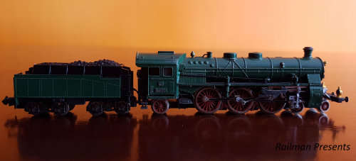 Arnold 2530 (4-6-2) 3610 K Bay STS B Green Steam Loco + 4 x Coaches