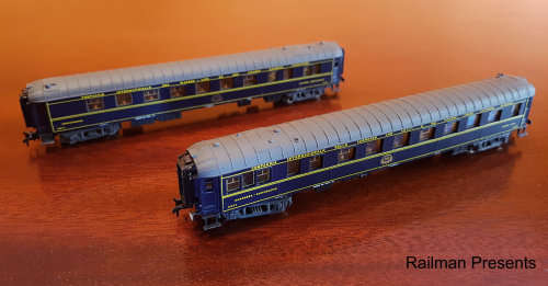 2 x Rivarossi Pullman Coaches (Job Lot)