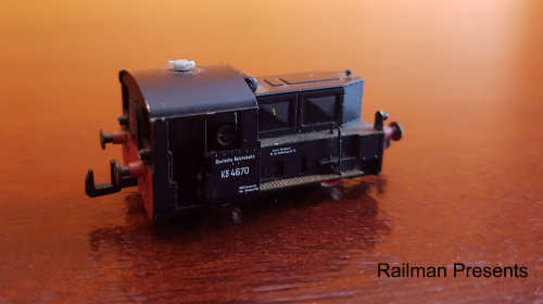 Very Rare Arnold N-2066 Diesel Loco Shunting Tractor (KOF of the DR N344)