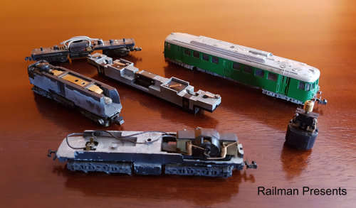 RAILROOM CLEAROUT - Railway Spares for Restoration (Job Lot)