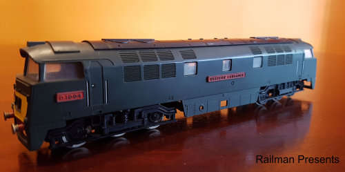 RAILROOM CLEAROUT - Hornby Class 52 Western Crusader (For Restoration)