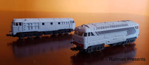 RAILROOM CLEAROUT - 2 x Lima Diesel Loco's for Restoration (Job Lot)