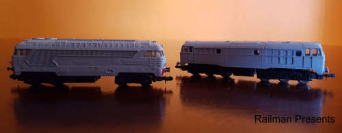 RAILROOM CLEAROUT - 2 x Lima Diesel Loco's for Restoration (Job Lot)