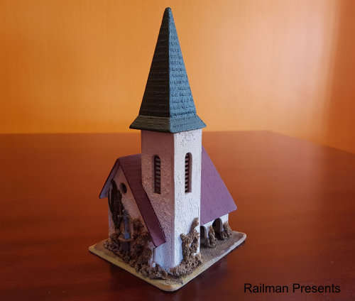 Model Village Chuch & Chapel - (HO Scale)