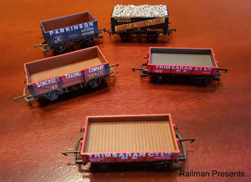 RAILROOM CLEAROUT - 6 x Mixed Traffic Trucks (OO Scale) - Job Lot