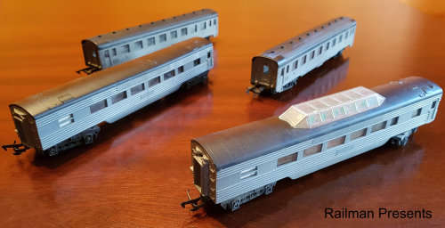 END OF YEAR CLEARANCE - 4 x Tri-ang Coaches - MADE IN SA (Job Lot)