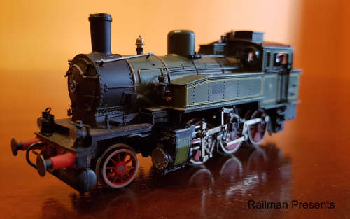 Rare Liliput 2-6-0 DB Pannier Tank Loco - HO Scale