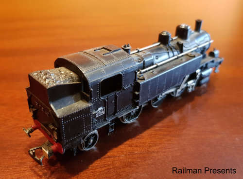 Hornby AC Meccano 2-6-2 S.N.C.F Steam Loco - HO Scale