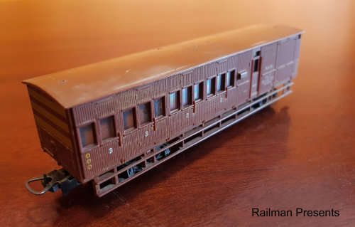 RAILROOM CLEAROUT - Lima V8 SAR Guard Van