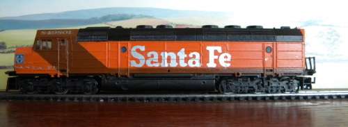 HO SCALE  Lima Sante Fe Diesel Loco