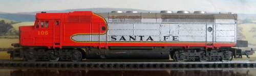 Lima Sante Fe Diesel Loco - For Restoration - Bargain!!