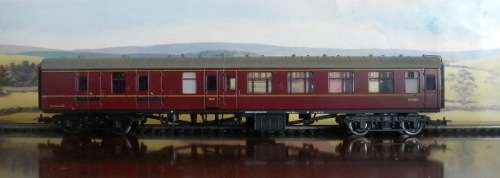 JOB LOT Bachmann Maroon Coaches