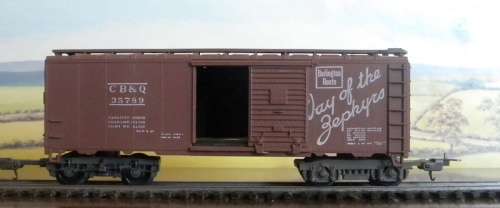 LAST AUCTION OF 2019!! -  No Brand - Burlington Route Box Van