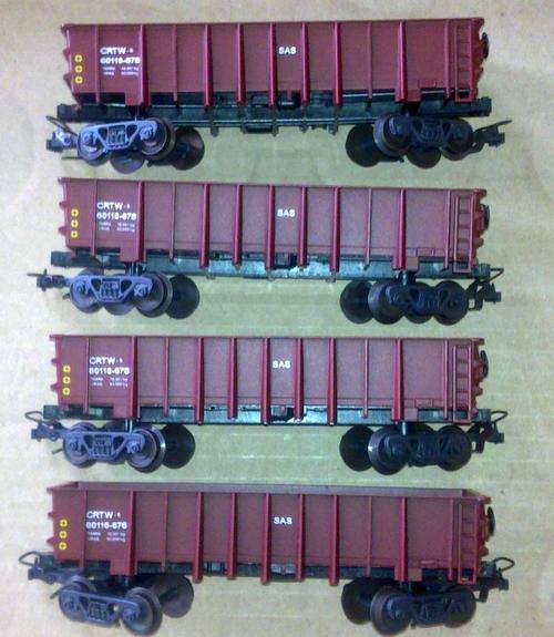 Quick Auction!!! -  Job Lot - Frateshci - SAR Coal trucks x 4 -  HO/OO