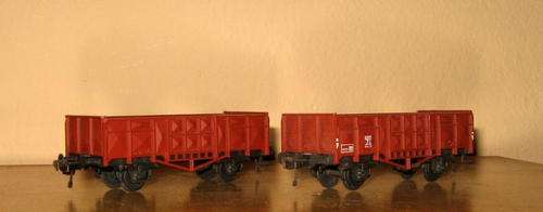 Job Lot - Fleischmann DB Coal Trucks x 2 -  HO/ OO