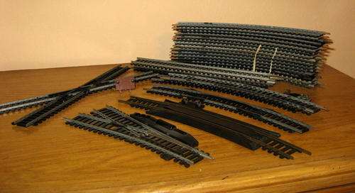 QUICK AUCTION!!!!  Job Lot - Lima Track - HO/OO