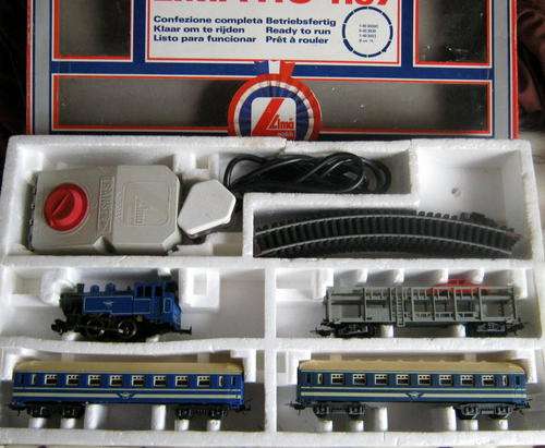 Collectors Item - Lima - Junior Blue Train Set -  HO