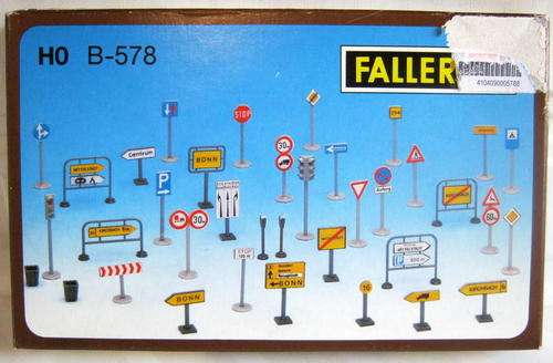 Faller Signs -  HO B 578