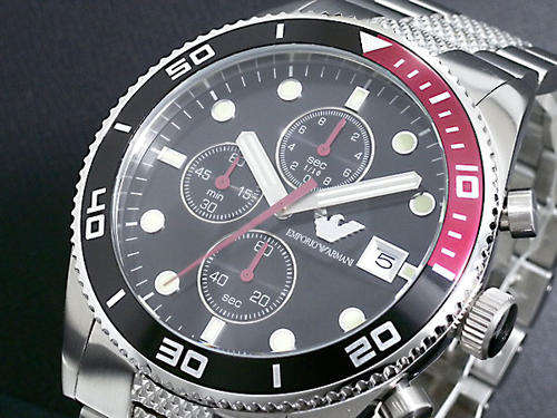 EMPORIO ARMANI BRAND NEW IN BOX AR5855 GENTS CHRONOGRAPH - RETAIL R4999.99