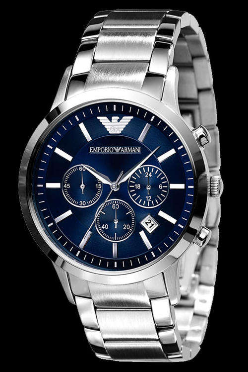 BRAND NEW IN BOX  - EMPORIO ARMANI AR2448 GENTS CHRONOGRAPH - RETAIL R5299.99