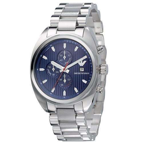 VERY RARE EXPENSIVE ARMANI MENS WATCH -  EMPORIO ARMANI AR5912 GENTS CHRONOGRAPH - RETAIL R5299.99