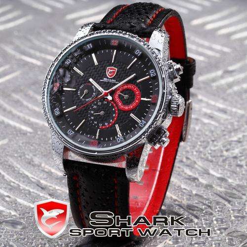 INTRODUCING SHARK MASERATEE RED RACER CHRONOGRAPH SPORTS WATCH.  STUNNING DESIGN!!!!!!!