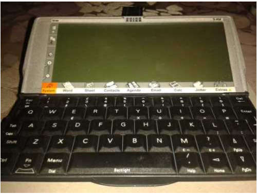 BARGAIN    PSION Series 5MX Palmtop Personal Computer & Case and Sharp RD 2500 electronic dictionary