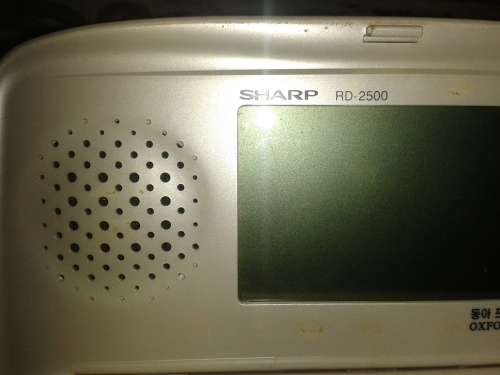 BARGAIN    PSION Series 5MX Palmtop Personal Computer & Case and Sharp RD 2500 electronic dictionary