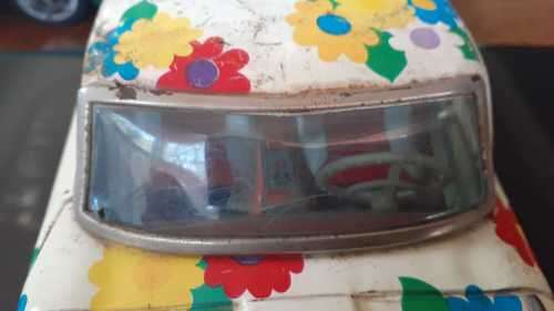 2 X Japan TN Nomura Tinplate Cars large Rare Bargain