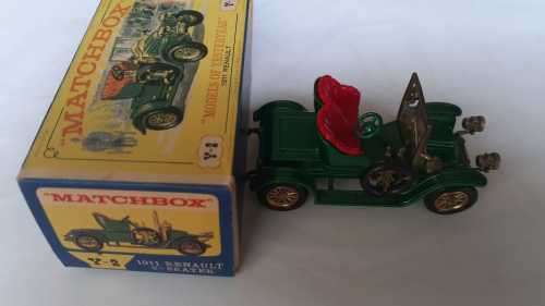 Matchbox Models of Yesteryear Y2 1911 Renault Original Vintage with Box