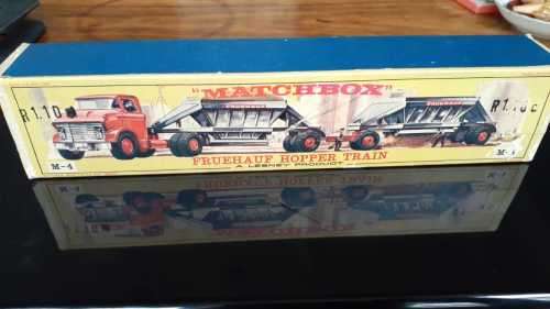 Matchbox Major Pack M-4 Fruehauf Hopper Train in Original Box!