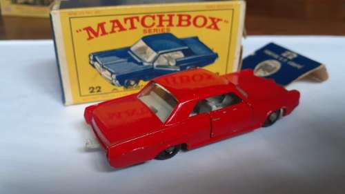 MATCHBOX Lesney 1-75 Series regular Wheels #22 with Original box