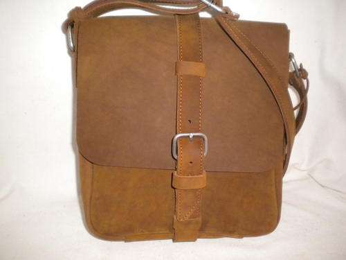Wild Dog SHOULDER bag, VINTAGE TAN leather!!